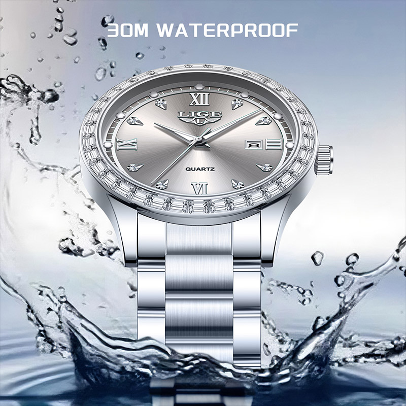 LIGE quartz wristwatch 2026 lu - Luxury Watch Wallpaper 评论和价格