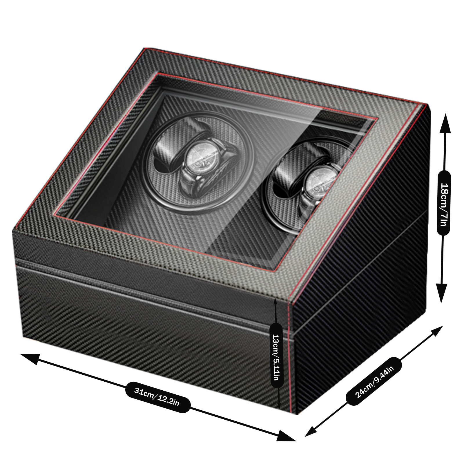 BYMAOCAR 4+6 Watch Winder, Lux - Quiet Luxury Watch Men 评论和价格