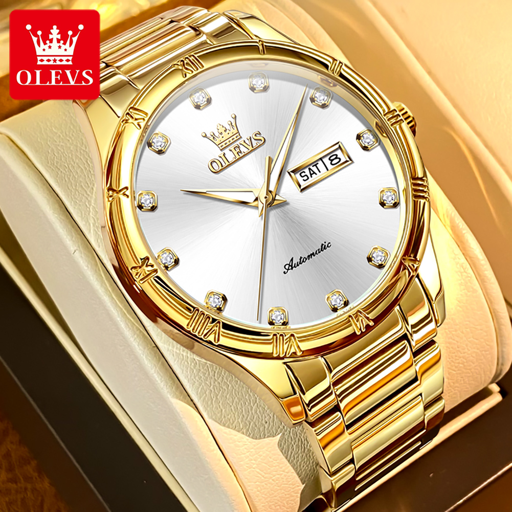 OLEVS Men's Watches Luxury Cas - Luxury Watch Display 评论和价格