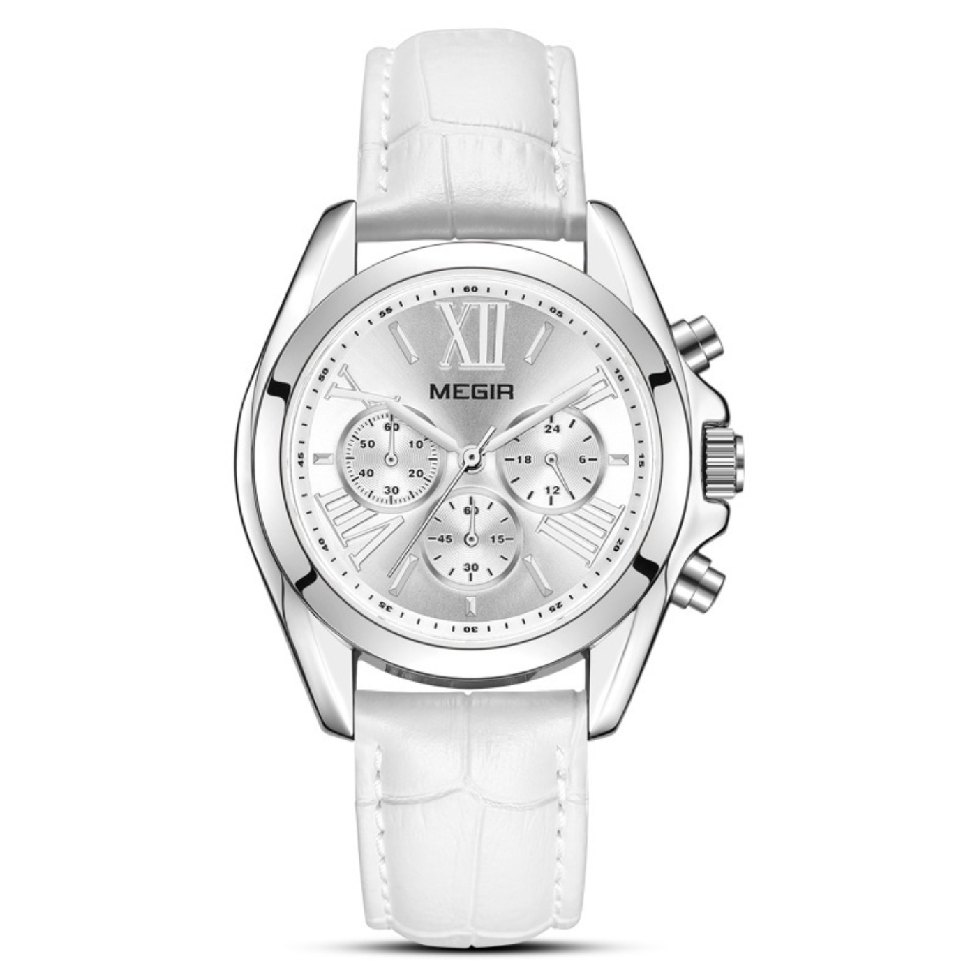 MEGIR New Luxury Leather Watch - Luxury Watch For 评论和价格