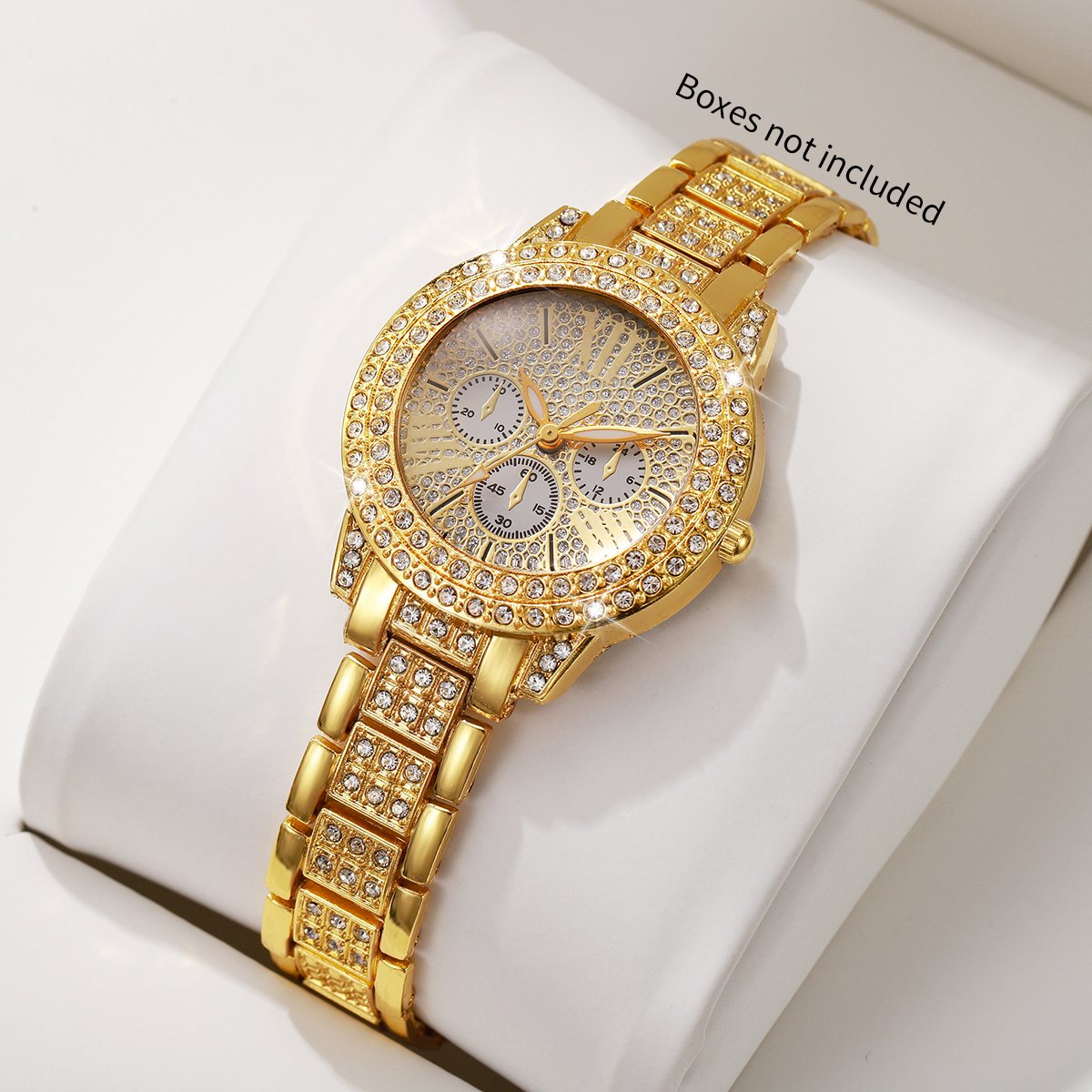 Fashion Decorative Three-eyes  - Luxury Watch Ladies 评论和价格