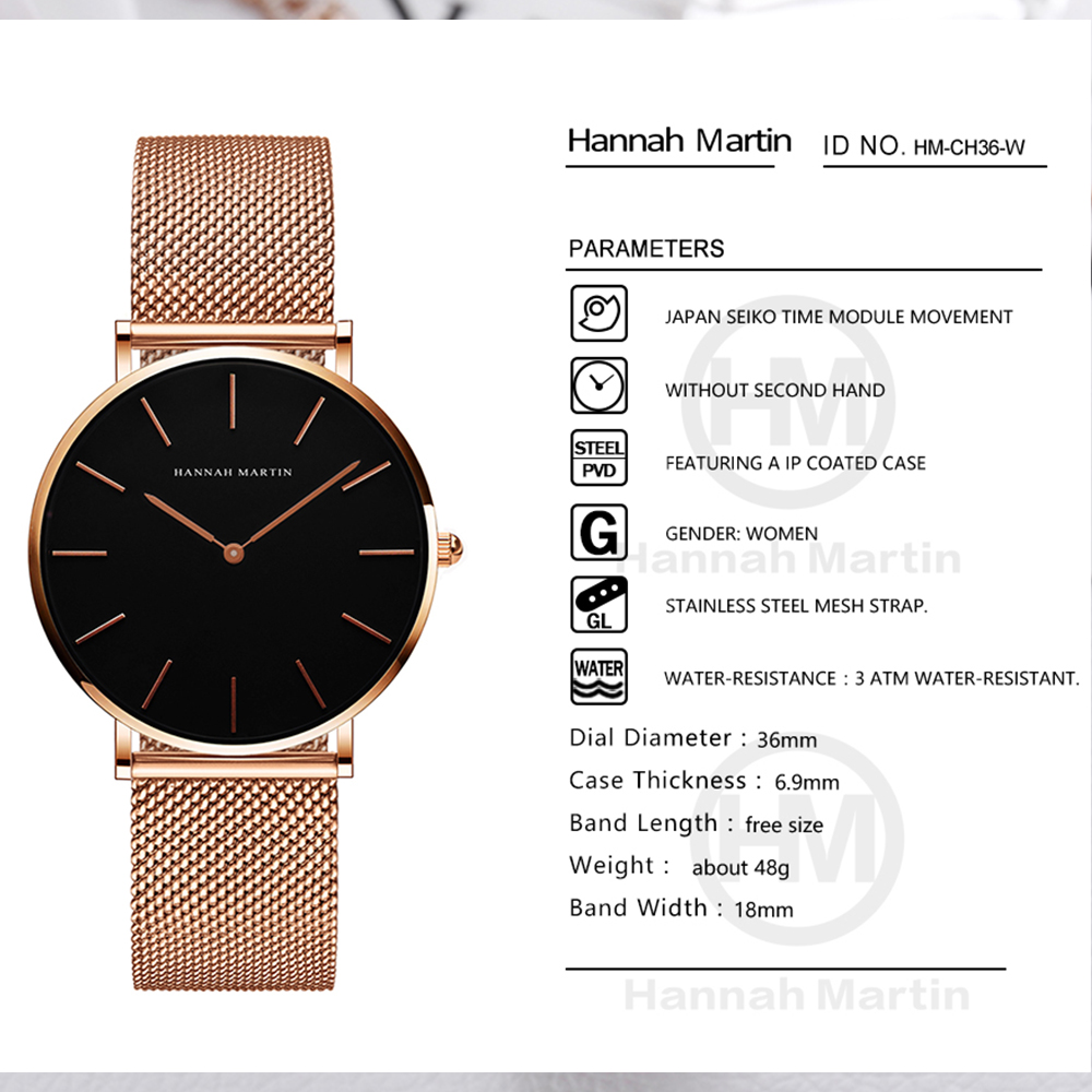 Hannah Martin Top Brand Luxury - Luxury Watch Japan 评论和价格