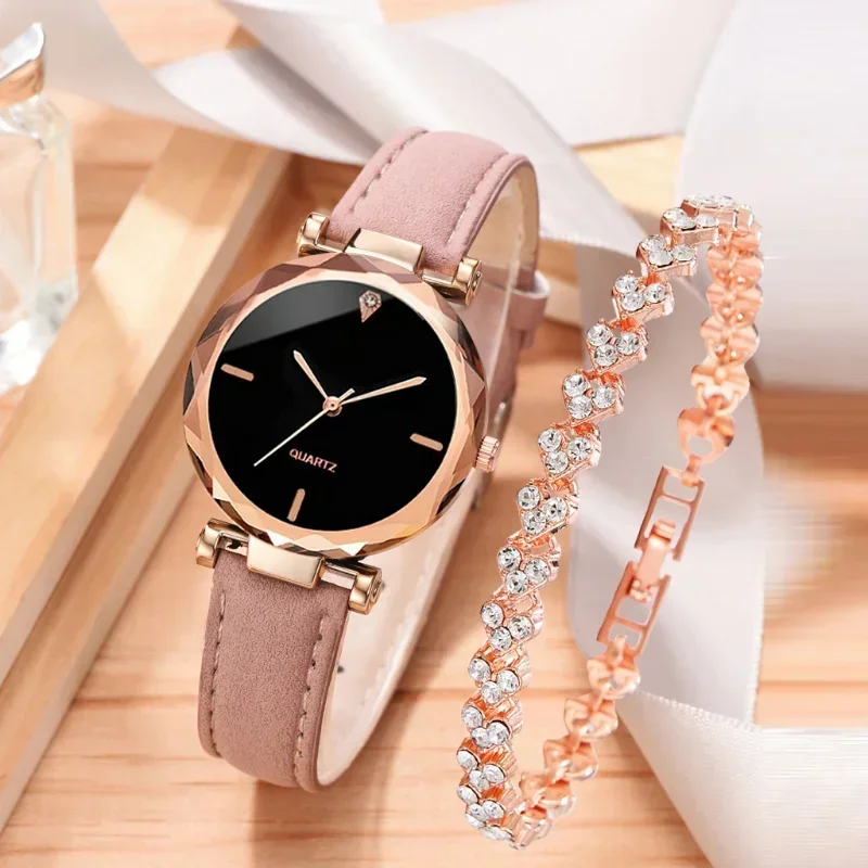 2PCS Set Luxury Watch Women Br - Luxury Watch Ladies 评论和价格