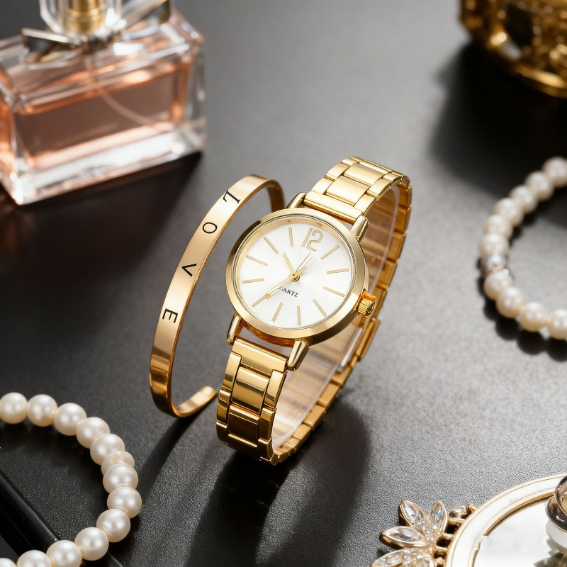 2pcs Set Watch Luxury Women Si - Luxury Watch Ladies 评论和价格