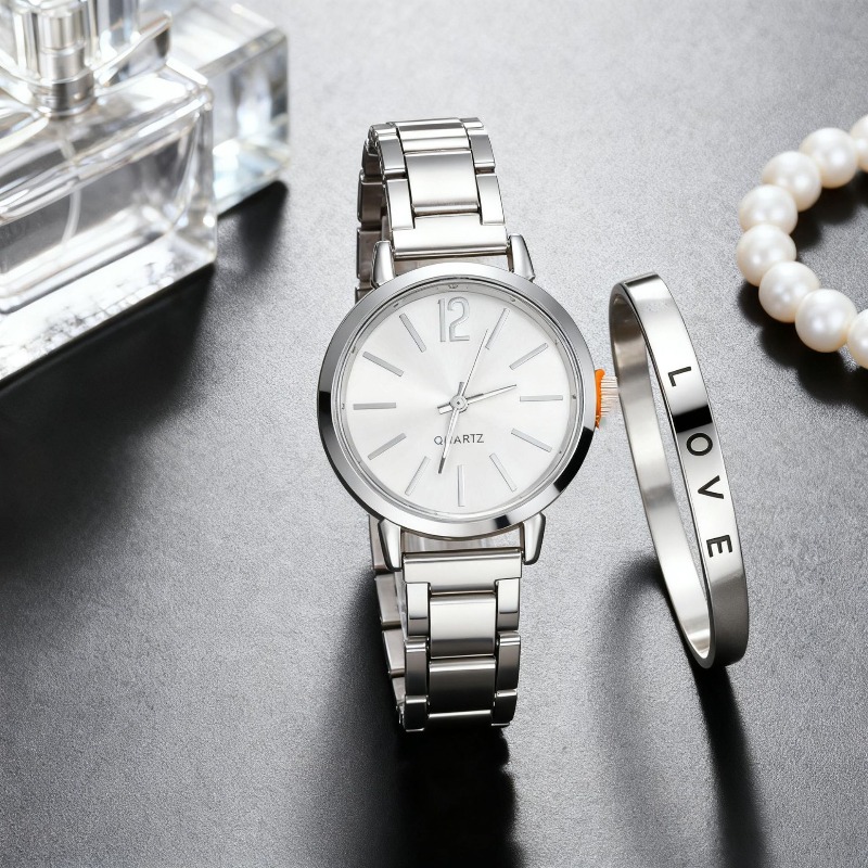 2pcs Set Watch Luxury Women Si - Luxury Watch Ladies 评论和价格