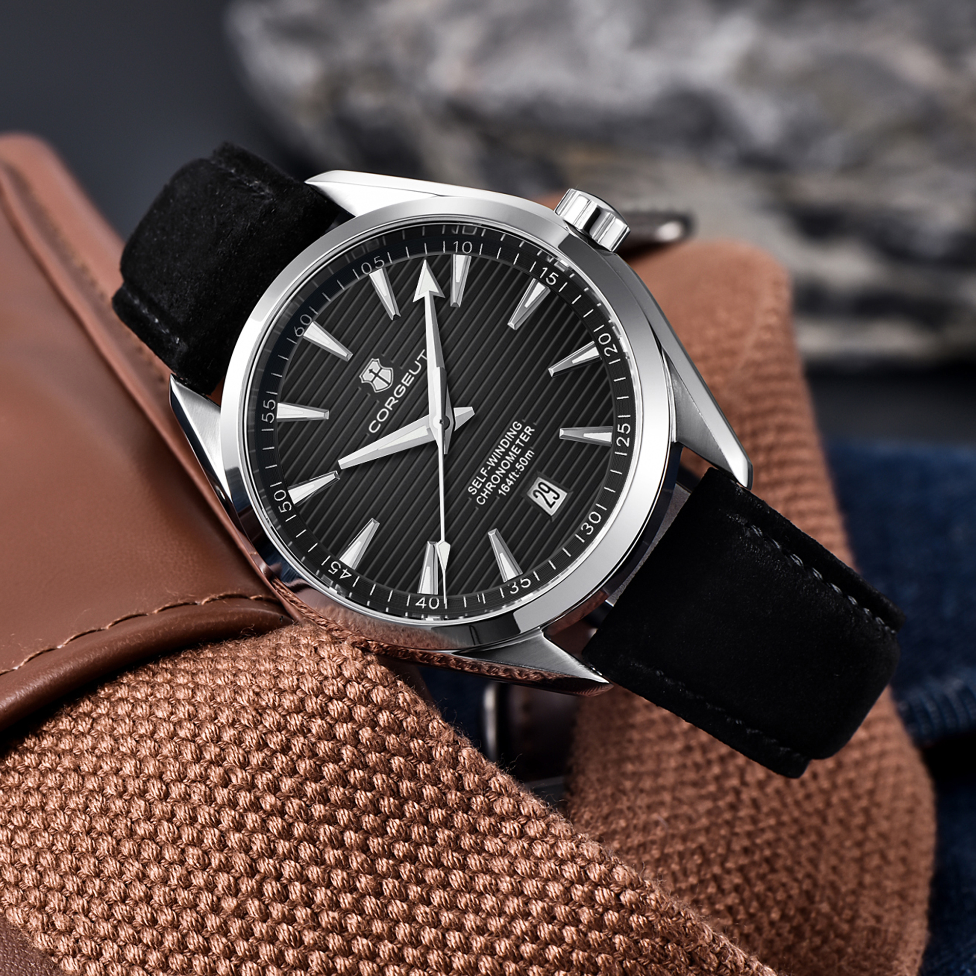Luxury NH35 Movt Custom Logo 4 - Luxury Watch Logo 评论和价格