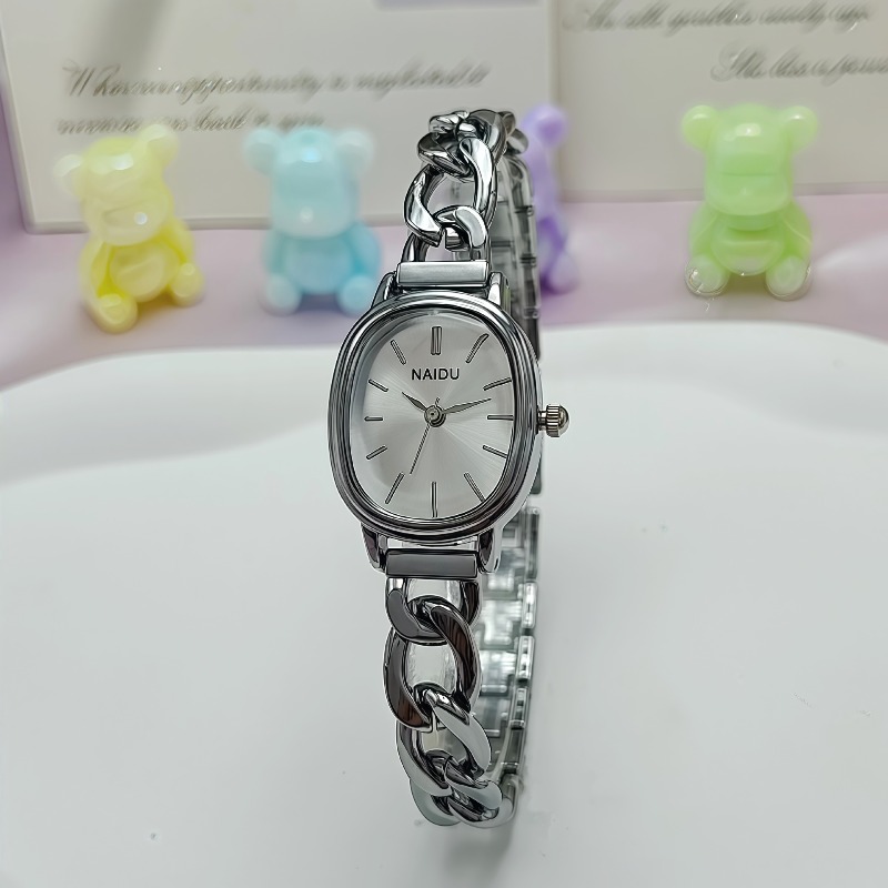 Fashion Women Oval Dial Quartz - Luxury Watch Ladies 评论和价格