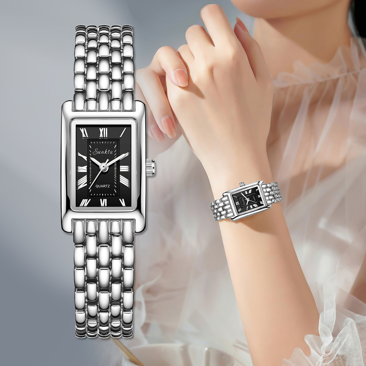 SUNKTA New Luxury Women Watche - Luxury Watch Ladies 评论和价格