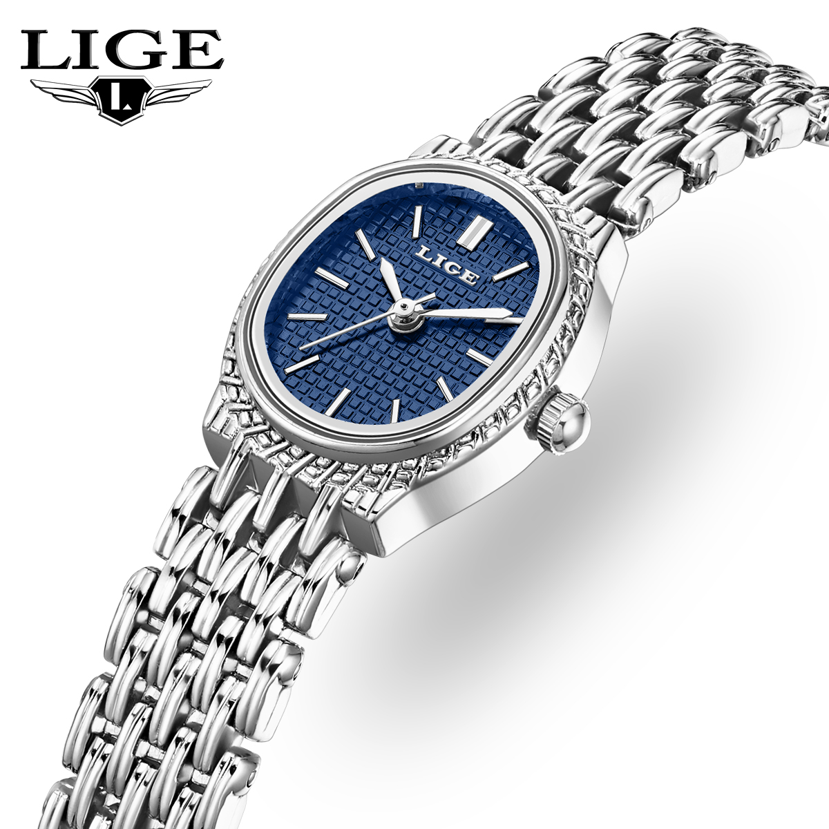 LIGE Fashion Elegant Quartz Wo - Luxury Watch For 评论和价格