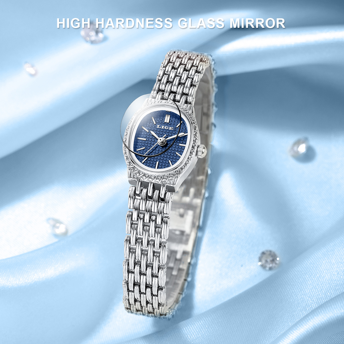 LIGE Fashion Elegant Quartz Wo - Luxury Watch For 评论和价格